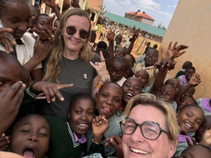 Nynke en Carmen in Kisumu