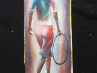 Schilderij Opiyo (13) Canvas 24x61cm