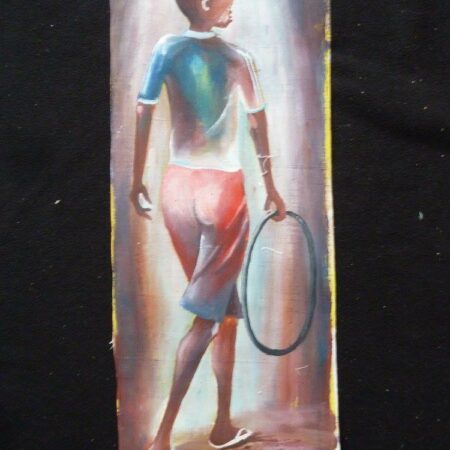 Schilderij Opiyo (13) Canvas 24x61cm