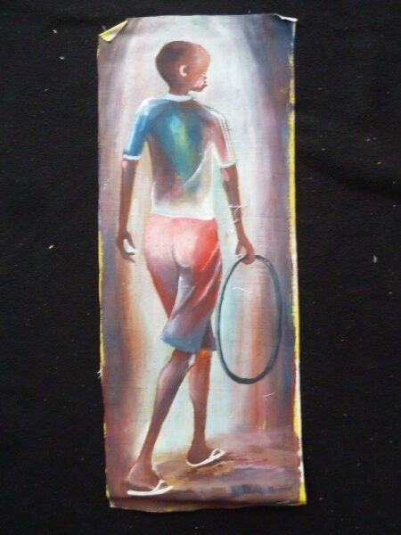 Schilderij Opiyo (13) Canvas 24x61cm